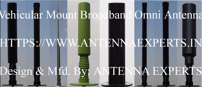 Broadband Vehicle Mount Military Antenna