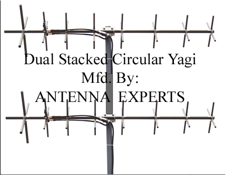 Dual Stacked Circular Polarized Yagi Antenna