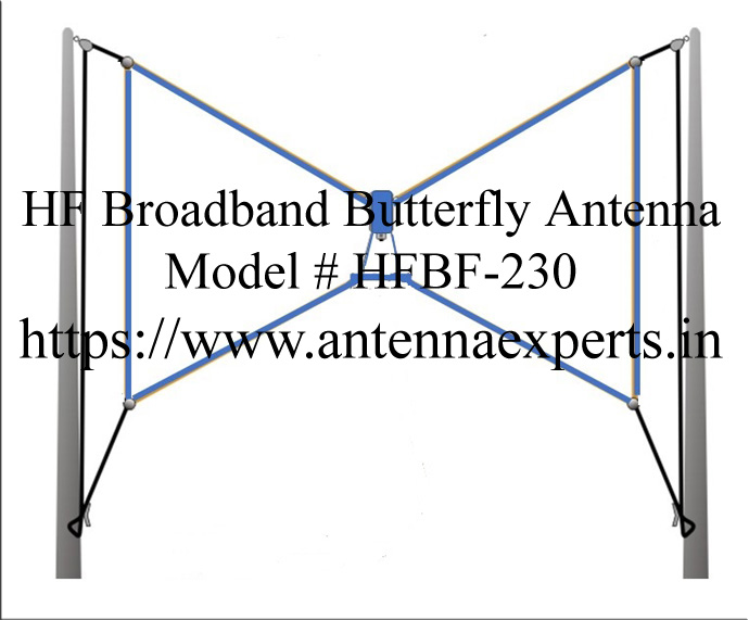 HF Broadband Butterfly Dipole Antenna HF Broadband Butterfly Dipole Antenna