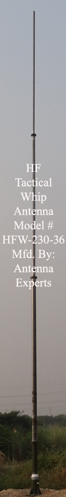 HF Vertical Whip Antenna