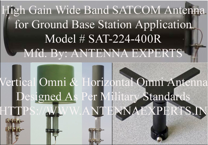 SATCOM Ground Station Antenna