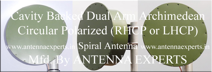 Cavity Backed Spiral Antenna