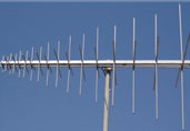 High Gain Dual Polarized Log Periodic Antennas VHF UHF Dual LP Antennas Circular Polarized LP Antennas