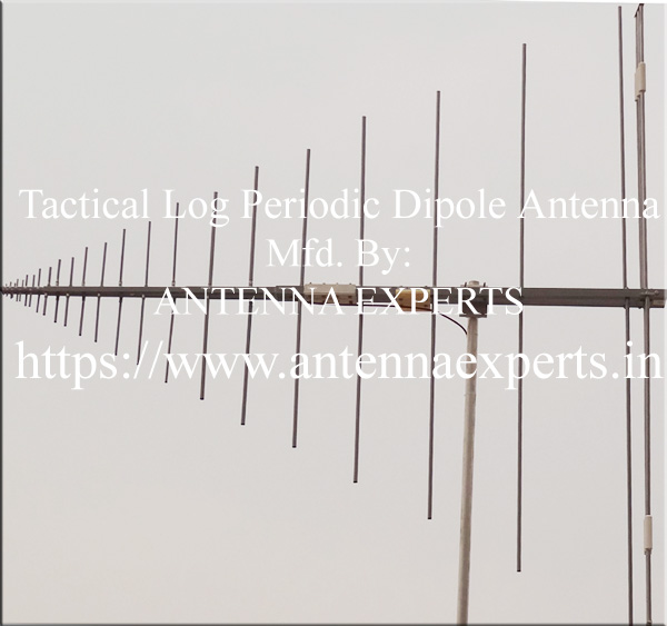 VHF UHF Log Periodic Dipole Antennas 20-500 MHz