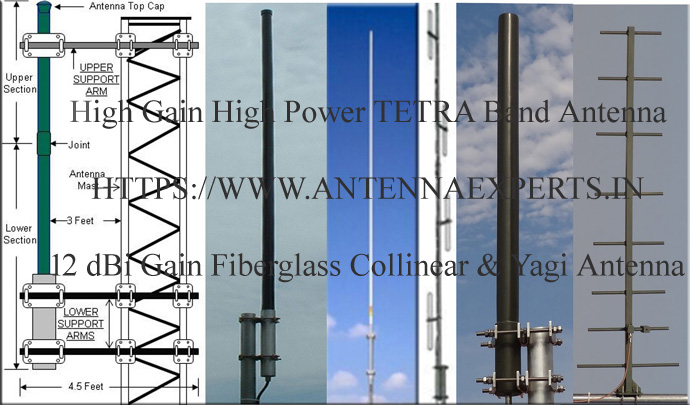 400MHz High Gain TETRA Antenna